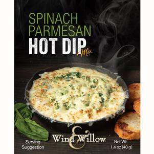 Spinach and Parmesan hot dip