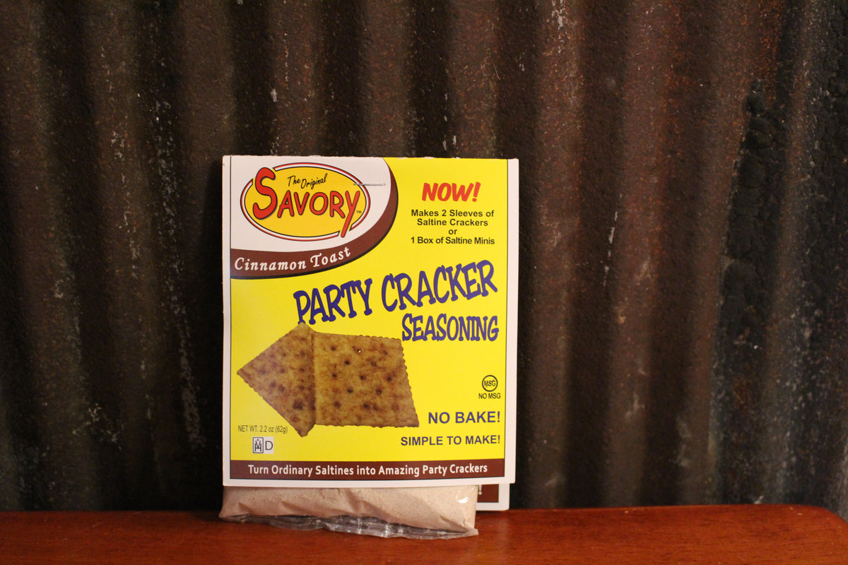 The Original Savory, Party Cracker Seasoning, Cinnamon Toast