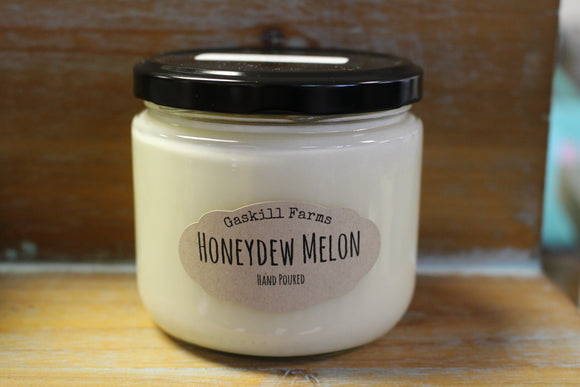 Honeydew melon candle