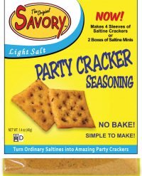 Savory Party Cracker Seasoning Low Salt