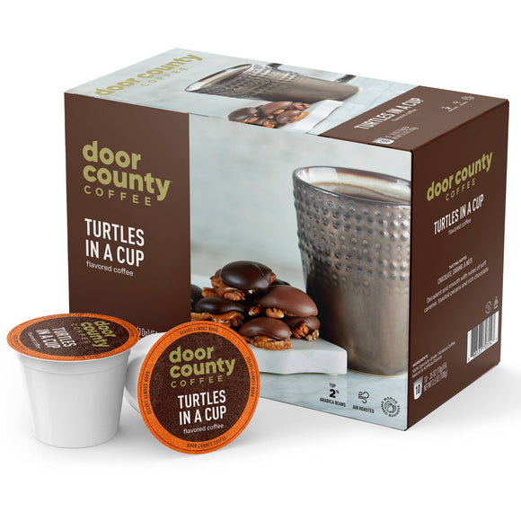 10 Count Turtles In a Cup Flavored Specialty Coffee