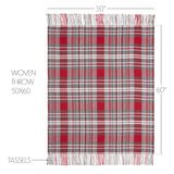 Gregor Plaid Woven Throw 50x60