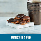 Turtles In a Cup Flavored Specialty Coffee, 1.5oz,