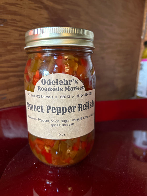 Sweet pepper relish