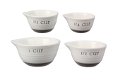Ceramic Measuring Cups, 4 pc/s