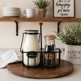 Candle & Matchstick Metal Holder by Milkhouse Candle Co