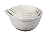 Ceramic Measuring Cups, 4 pc/s