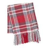 Gregor Plaid Woven Throw 50x60