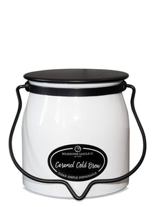 16 oz Butter Jar Candle: Caramel Cold Brew