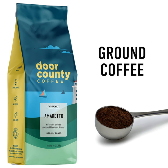10oz Amaretto Flavored Specialty Coffee Medium Roast Ground