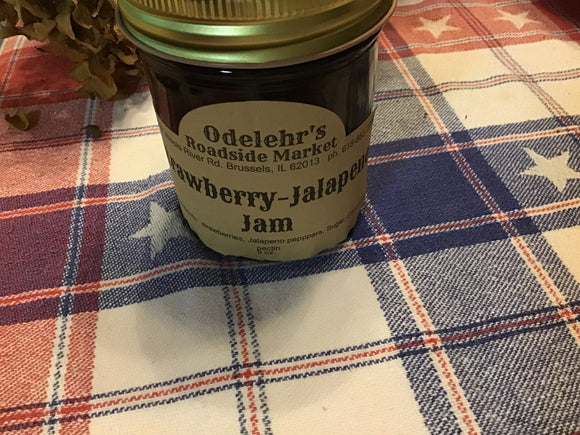 Strawberry jalapeno jam