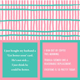 NAPKIN Get Better Soon | Funny Party Gift | Cocktail Napkin