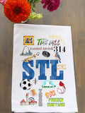 St. Louis Collage Kitchen Towel