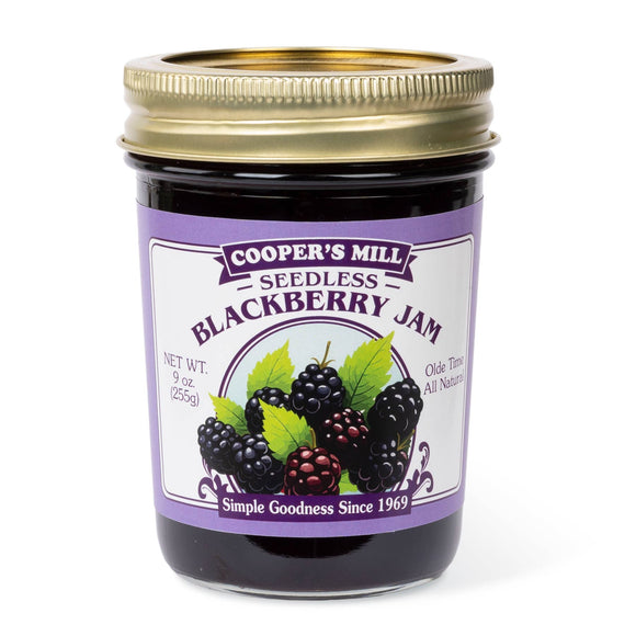Blackberry Jam (Seedless) - Half Pint