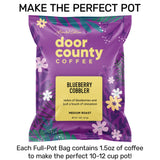 Blueberry Cobbler SPRING Flavored Coffee, 1.5oz, 6 pack