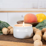 3.75 oz Traveler Tin Candle: Water Lily