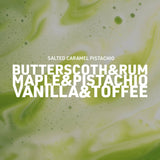 16 oz Butter Jar Candle: Salted Caramel Pistachio