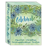 Color Outside the Lines - Boxed Birthday Cards - 20 Cards