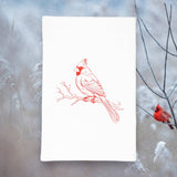 Bird Kitchen Towel | Tea Towels | Cardinal Bird Dish Towels