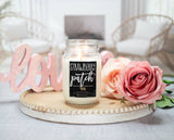 13 oz Mason Jar Candle: Strawberry Patch