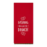 Christmas Baking Embellished Dishtowels Mixed Dozen