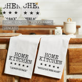 Down Home 5 Star Review Tea Towel   19x28