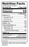Pear Butter (No Sugar Added) - Half Pint