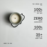 5 oz Cream Jar Candle: Very Vanilla