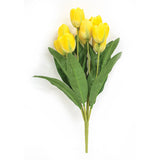 Yellow Blooming Tulips Bush - 18"