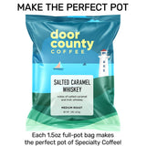 Salted Caramel Whiskey Flavored Coffee, 1.5oz, 6 pack