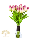Tulip Bouquet of 10 x Artificial Flowers