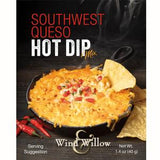 Southwest queso hot dip