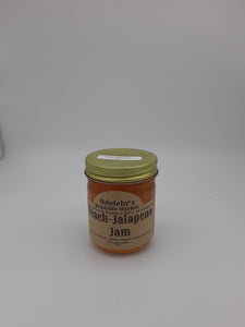 Peach jalapeño jam