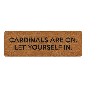 Door Mat - Cardinals