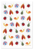 Bugs, Organic Cotton Hand Towel