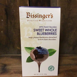 Dark chocolate blueberries